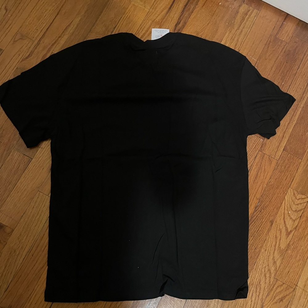 Gallery Dept Black Tee with White Logo - Picture 3 of 6